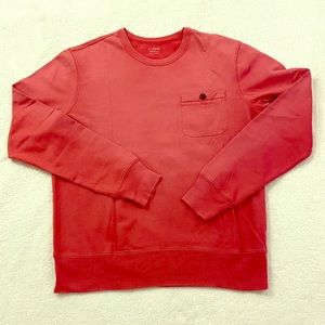 J.Crew Sun-faded Sweatshirt in Red